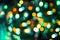 Christmas lights background. Holidays bokeh backdrop.