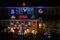 Christmas lights display in Felbridge Surrey on December 12, 2018