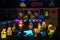 Christmas lights display in Felbridge Surrey on December 12, 2018