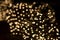 Christmas lights effects sparkling sequins