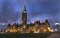 Christmas Lights on Parliament in Ottawa