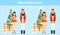 Christmas logical game for printable worksheet, find ten differences riddle for children books with nutcracker