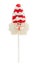 Christmas lollipop isolated