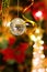 Christmas magic with disco ball decoration