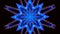 Christmas mandala-snowflake kaleidoscope sequence. Abstract background. Kaleidoscopic. Mirror prism, toy effect
