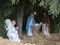 Christmas Manger nativity scene