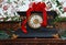 Christmas Mantel Clock