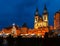 Christmas market on the Oldtown square in Prague