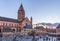 Christmas market at St. Martin`s Cathedral in Mainz