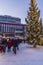 Christmas market TromsÃ¸ Main Square