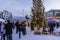 Christmas market TromsÃ¸ Main Square