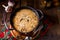 A christmas mushroom soup of polish style