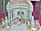 Christmas Nativity Crib with Christ Child and biblical figures