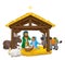 Christmas Nativity Scene Cartoon