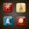 Christmas and New Year app icons