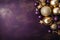 Christmas and New Year background made of balls and sparkles, with glitter and glamour, rich jewel colors.