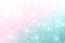 Christmas New Year colorful defocused pastel background with snowflakes and blinking stars.