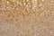 Christmas New Year Gold and Silver Glitter background. Holiday abstract texture