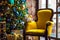 Christmas and New Year interior decoration