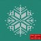 Christmas and New Year knitted seamless pattern or card