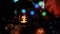 Christmas New Year Lamp with candle Background