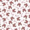 Christmas and New Year seamless pattern