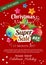 Christmas and new year super sale poster