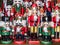 Christmas nutcracker toy soldier collection. Various traditional