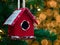 Christmas ornament - bird house