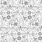 Christmas Patch Seamless Pattern