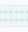 Christmas pattern with nordic fair isle print in blue and white. Seamless pixel Scandinavian vector for New Year jumper, socks.