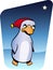 Christmas penguin