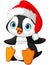 Christmas penguin