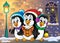 Christmas penguins theme image 5