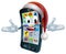 Christmas phone mascot