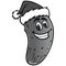 Christmas Pickle Cartoon Illustration