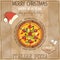 Christmas Pizza Menu