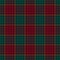 Christmas plaid pattern in red and green. Seamless pixel houndstooth tartan check vector background for scarf, dress, blanket.