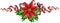 Christmas Poinsettia Holly and