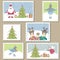 Christmas Postage stamps