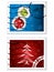 Christmas postal stamps