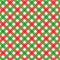 Christmas red and green gingham fabric, seamless pattern included