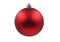 christmas red matt ball ornaments