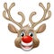 Christmas Reindeer Cartoon Character