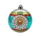 christmas retro fun color ornaments