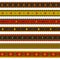 Christmas ribbon patterns in red, gold and black