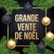 Christmas Sale French Vente de Noel discount promo poster