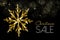 Christmas sale gold decoration for winter discount