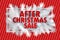 After Christmas Sale with paper branches