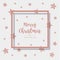 Christmas scribble stars rose gold card greeting text background